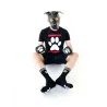 Sk8erboy Chaussettes noires Sk8erboy Puppy Socks